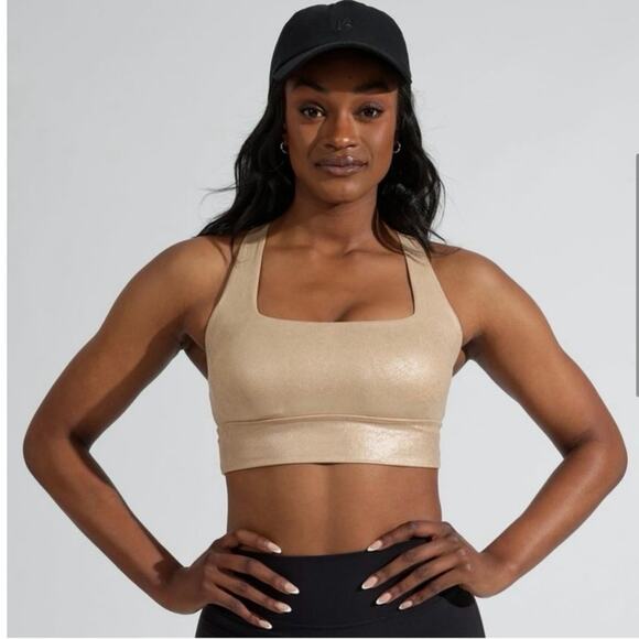 Buffbunny Revolution Sports Bra in Midas Touch Tan XXXL Buff Bunny - Picture 1 of 13